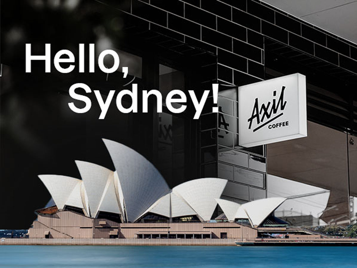 Hey Sydney! Axil Coffee's newest location.