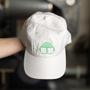 Rainbow Staple Cap - Beige