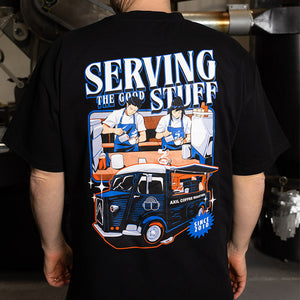 Axil Coffee 'Serving The Good Stuff' T-shirt
