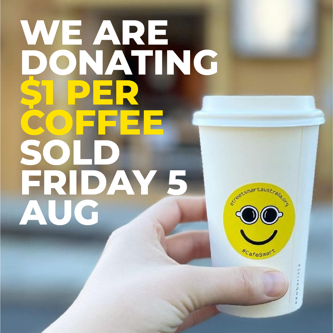 Help Us Support CafeSmart this August!