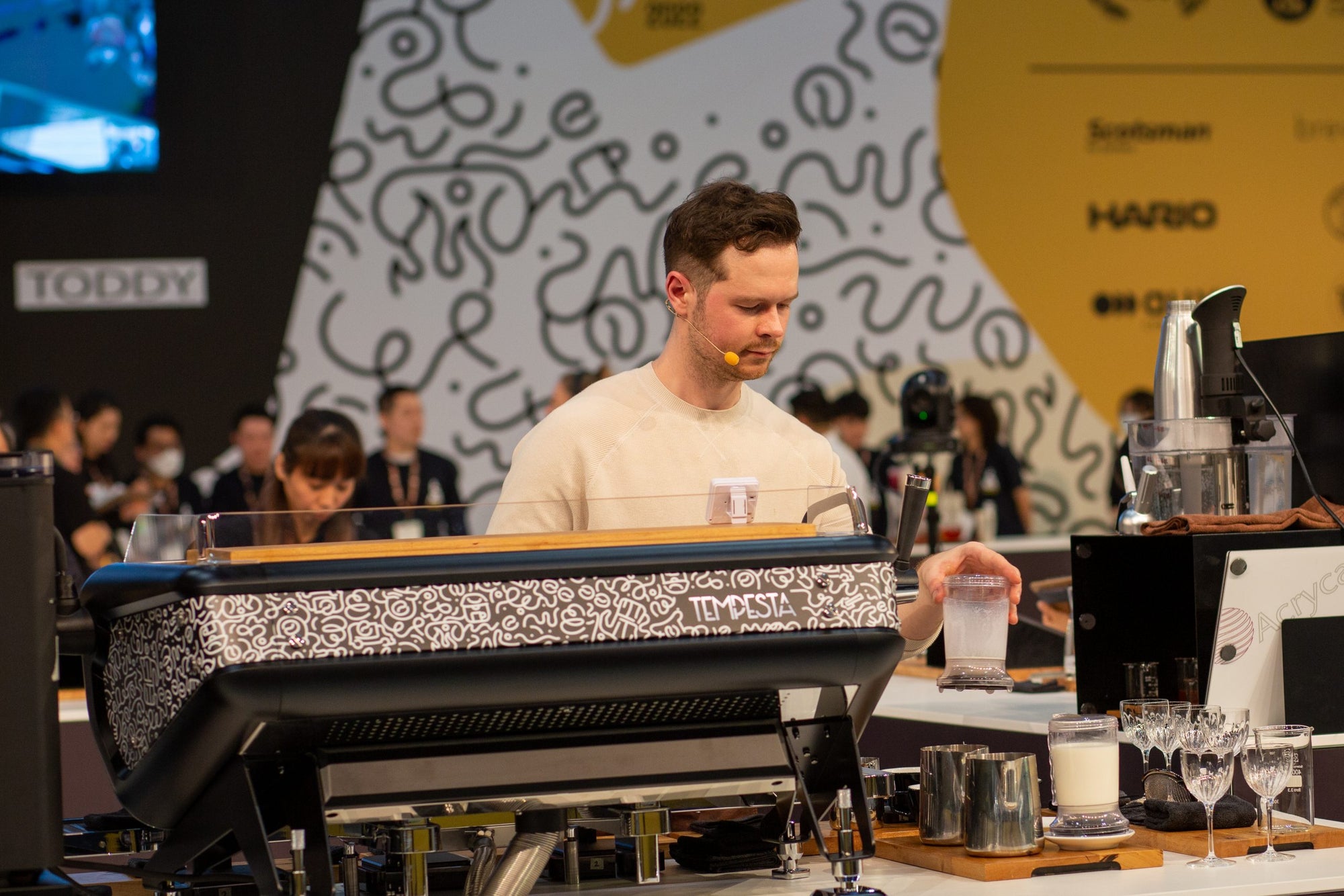 Anthony Douglas has made it to the World Barista Championship Semi Finals!