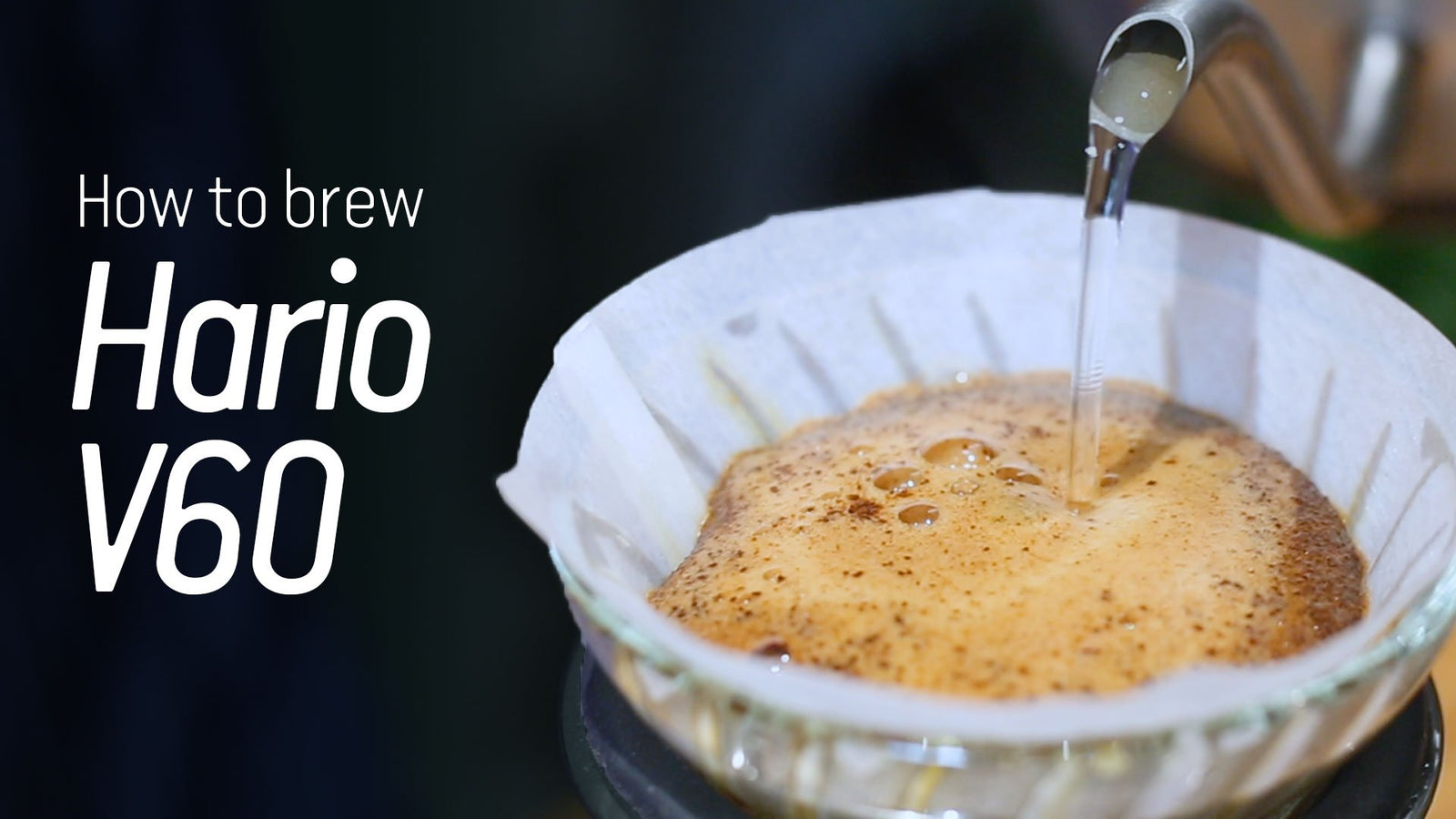 Everything you need to know to brew great pour over coffee