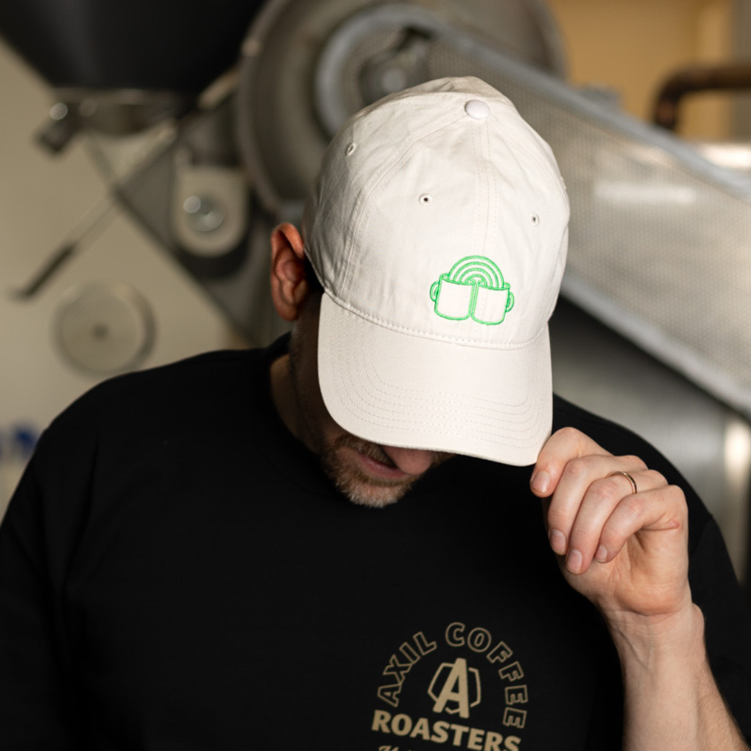 Rainbow Staple Cap - Beige